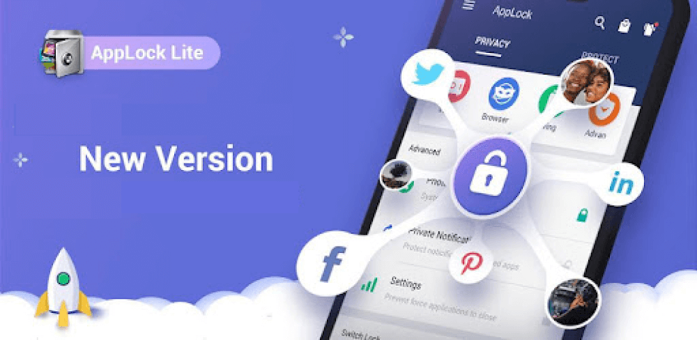 Cover Image of AppLock Lite v5.8.8 MOD APK (Premium Unlocked)