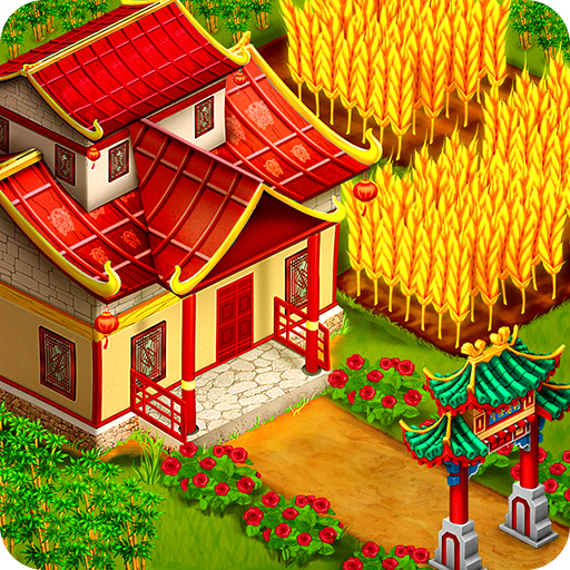 Cover Image of Asian Town Farmer (MOD coins/gems/spins) v1.3 APK download for Android