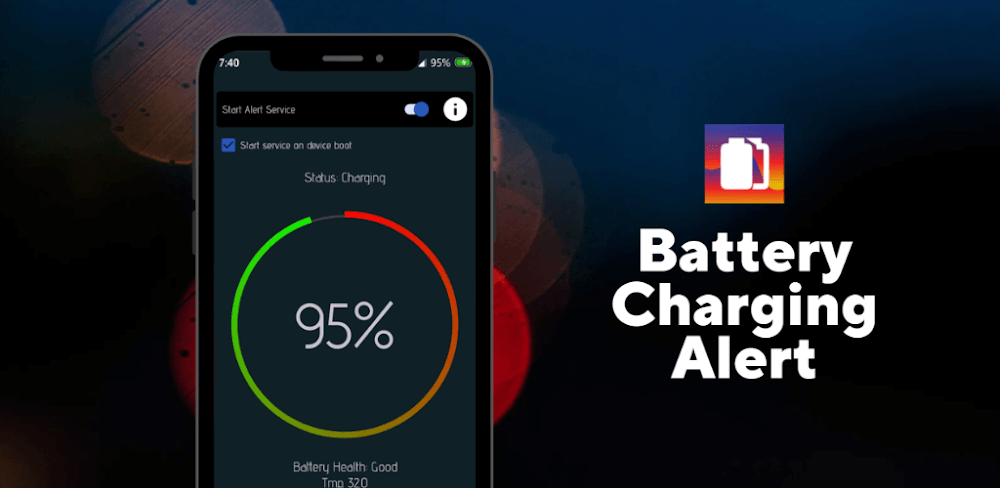 Cover Image of Battery Alert v1.7 APK (Full Version)