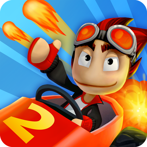 Cover Image of Beach Buggy Racing 2 v2022.02.07 MOD APK + OBB (Unlimited Money)