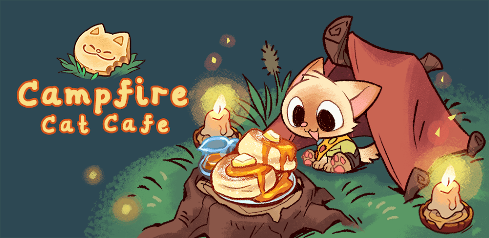 Cover Image of Campfire Cat Cafe v1.2.10 MOD APK (Menu, Free Shopping)