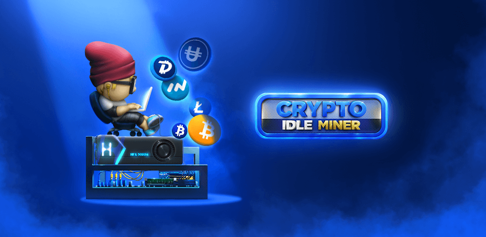 Cover Image of Crypto Idle Miner v1.42.0 MOD APK (Unlimited Money)