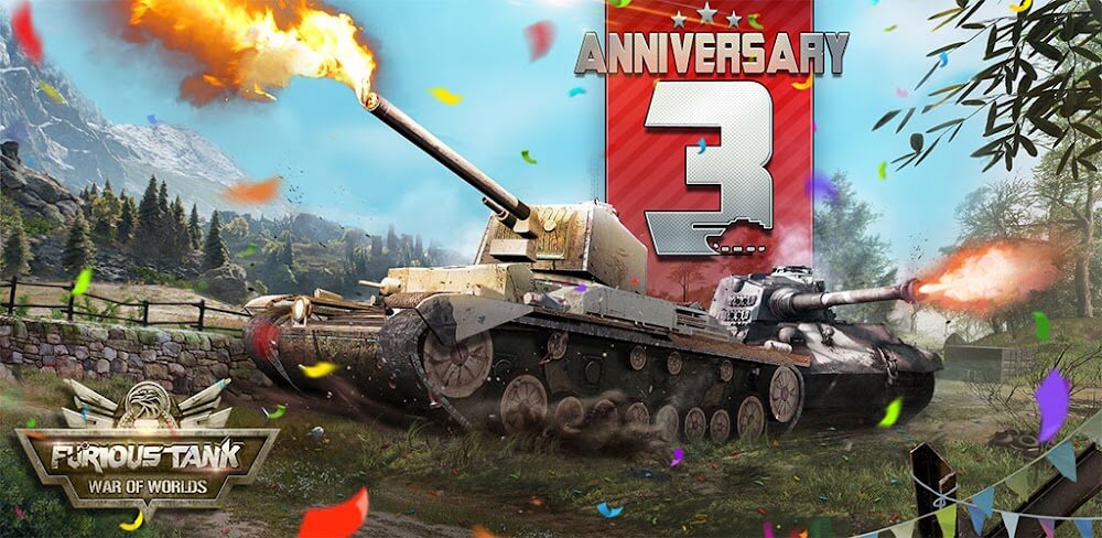 Cover Image of Furious Tank v1.47.0 MOD APK (Show Enemies Radar)