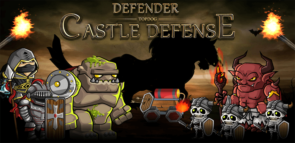 Cover Image of Monster Defender v5.5.1 MOD APK (Menu, Damage, Currency)