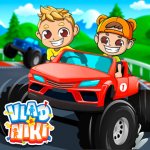 Cover Image of Monster Truck Vlad Niki v1.9.5 MOD APK (Unlimited Gold, Gears)