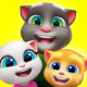 Cover Image of My Talking Tom Friends MOD APK 2.8.0.8528 (Unlimited Money)