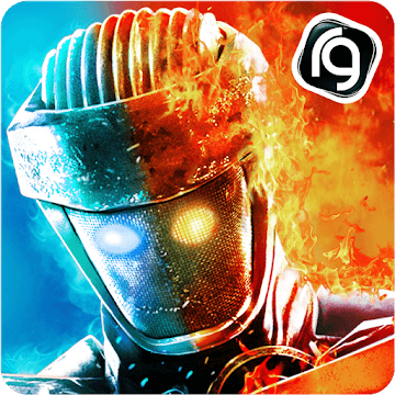 Cover Image of Real Steel Boxing Champions v2.5.206 MOD APK + OBB (Money/All Unlocked)