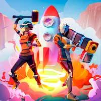 Cover Image of Rocket Royale MOD APK 2.3.5 (Free Shopping) for Android