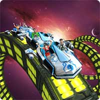 Cover Image of Roller Coaster Simulator Space 1.3 Apk Mod Unlocked Android