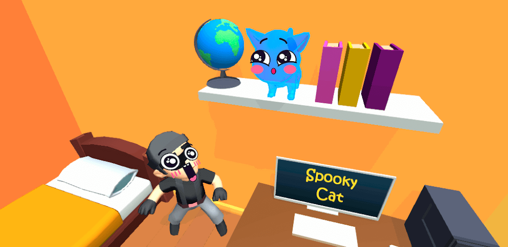 Cover Image of Spooky Cat v4.6 MOD APK (Unlimited Coins)