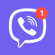 Cover Image of Viber Messenger MOD APK 19.7.1.0 (All Unlocked)