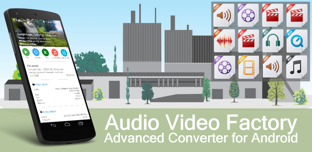 Cover Image of Video Format Factory v5.58 MOD APK (Premium Unlocked)