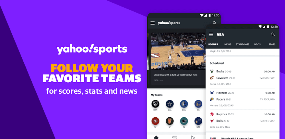 Cover Image of Yahoo Sports v10.17.1 MOD APK (Ad-Free)